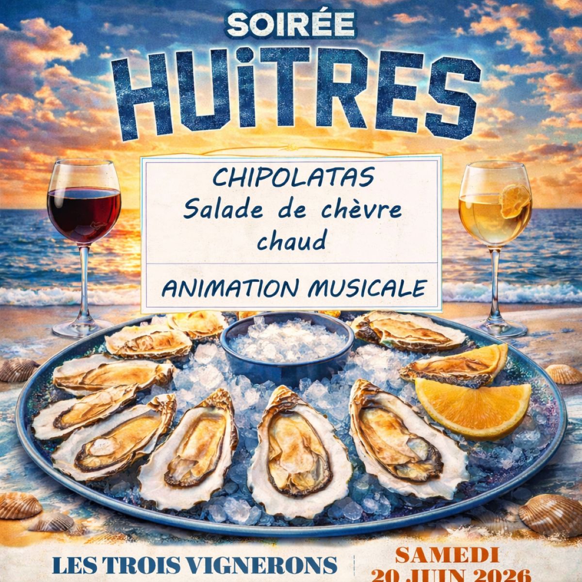 Soirée Huîtres et Chipolatas, Soumensac - photo 4