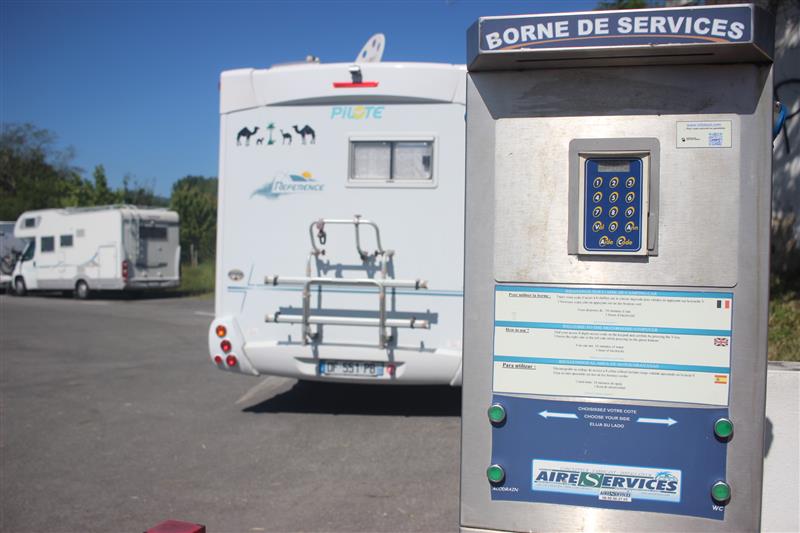 Aire de camping-cars d'Hendaye