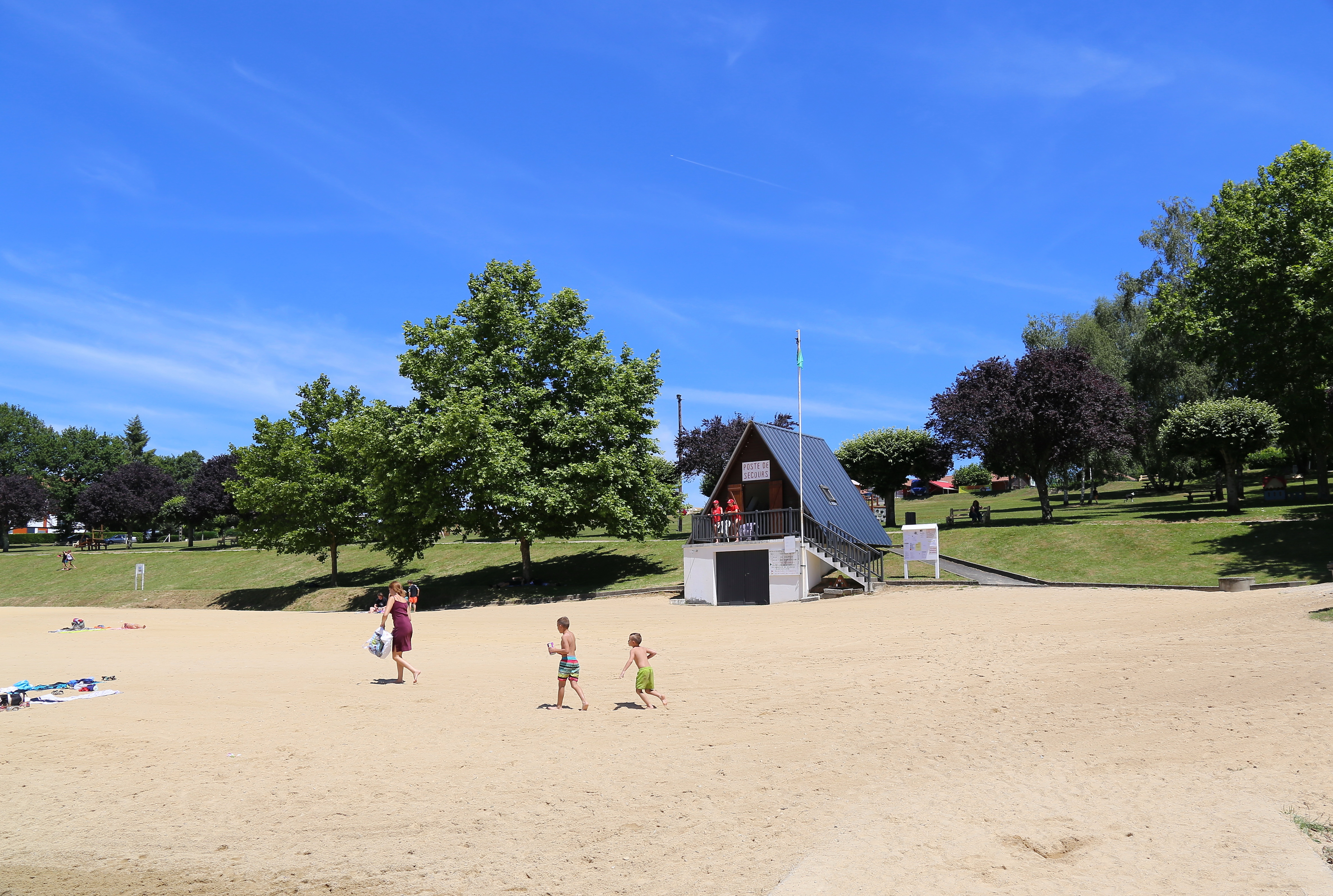 Plan d'eau de Châteauneuf-la-Forêt