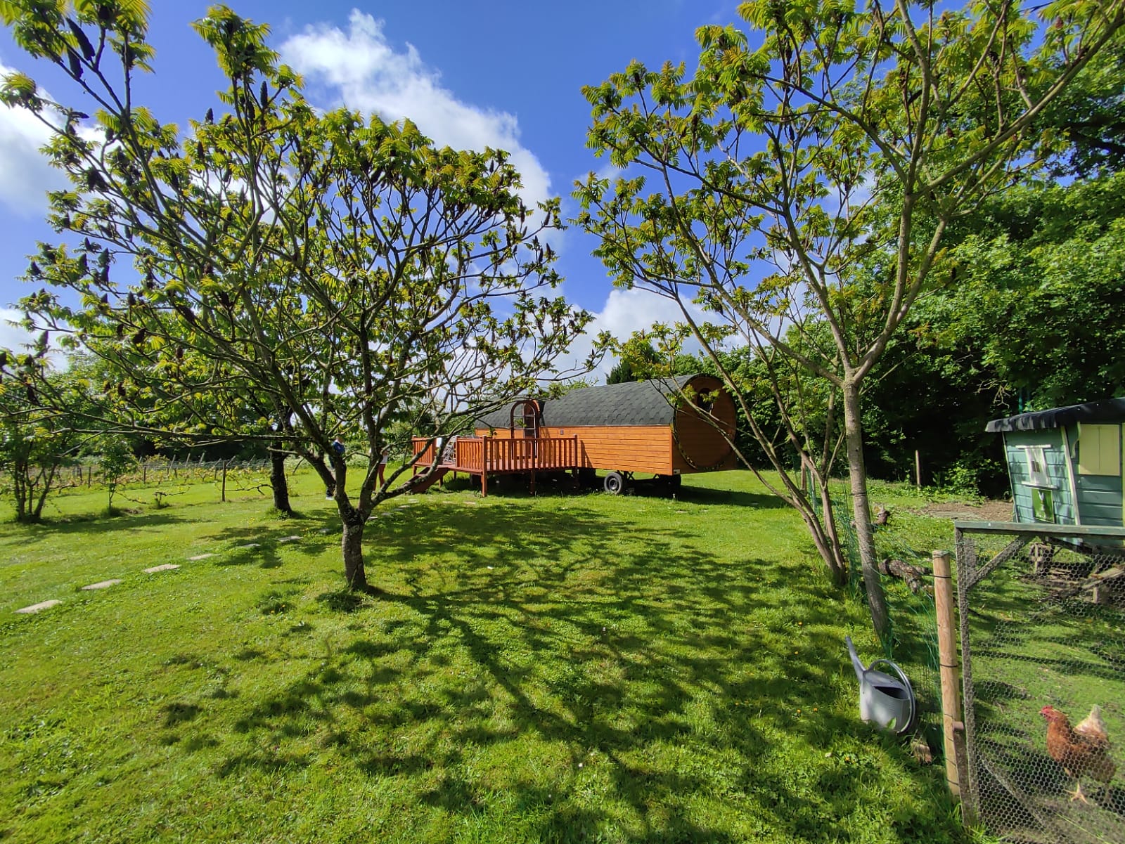 Roulotte Tonneau Charoul'Hôtes