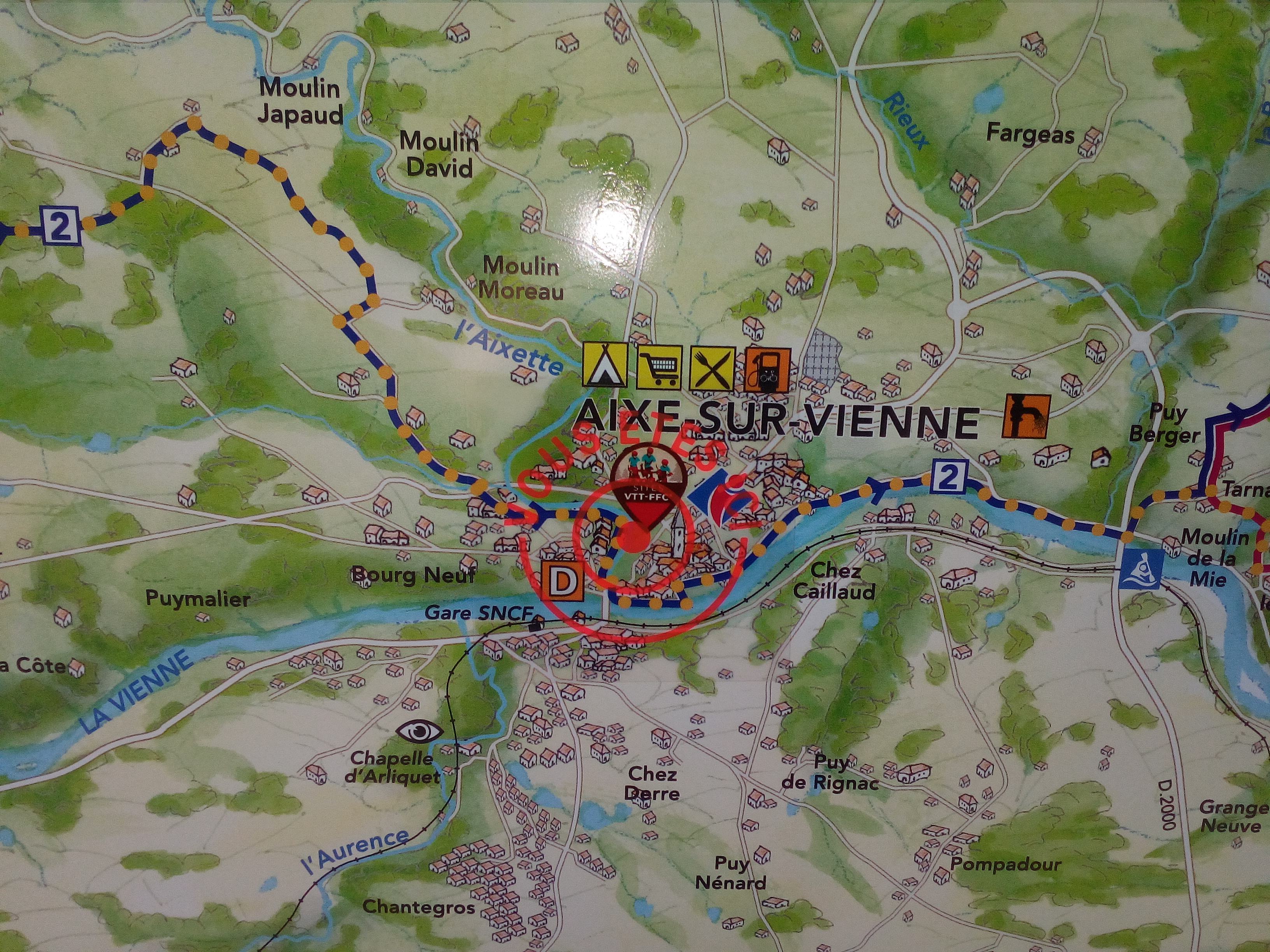 Le Val de Vienne Tour - Grande Boucle de VTT, Aixe-sur-Vienne - photo 3