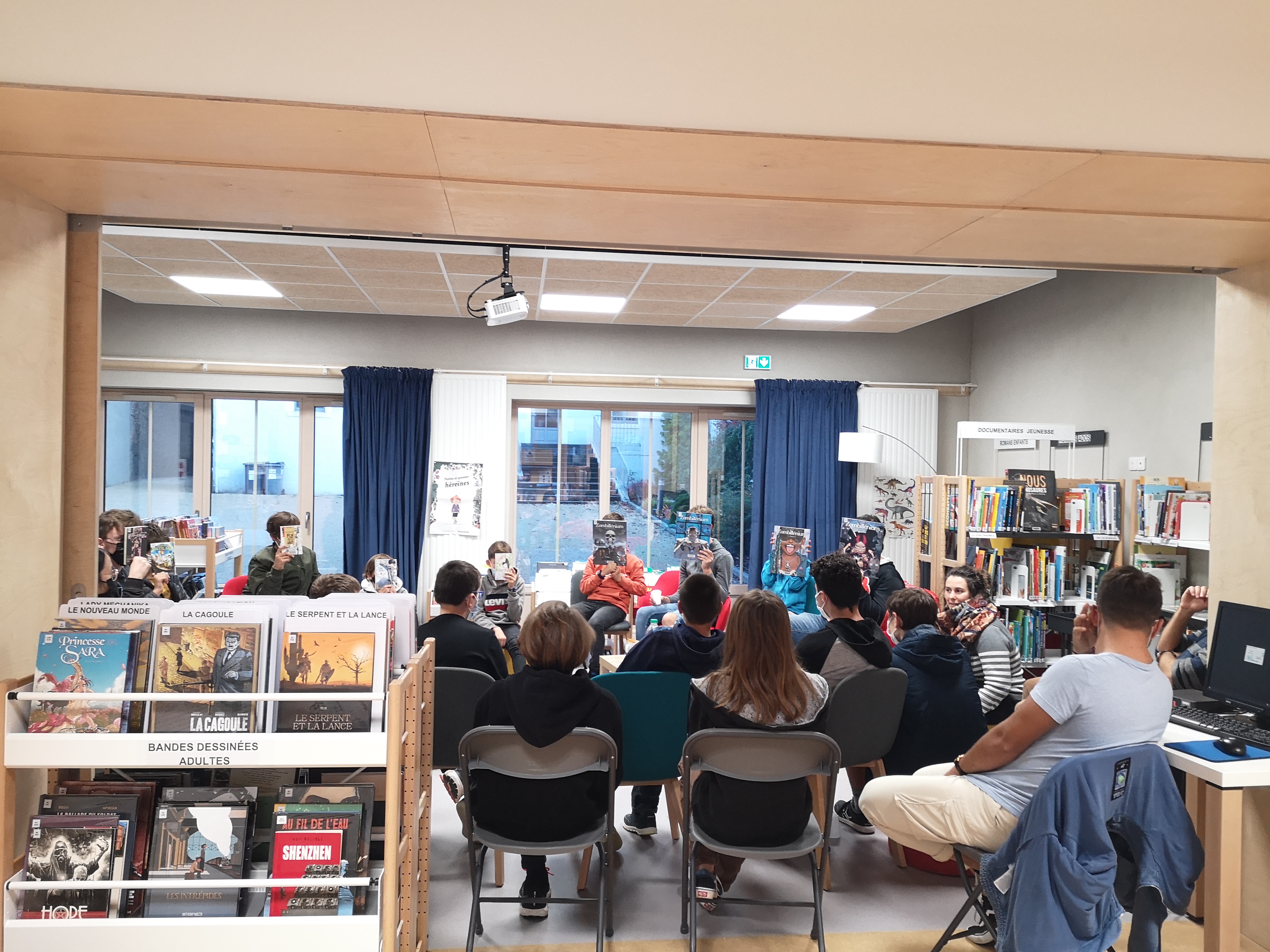 Bibliothèque de l'Absie, L'Absie