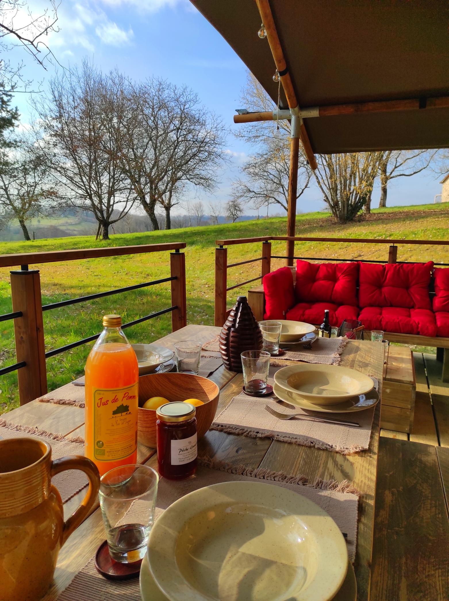 La toile du Berger - Domaine de la Clauzade, Saint-Germain-les-Vergnes - photo 5