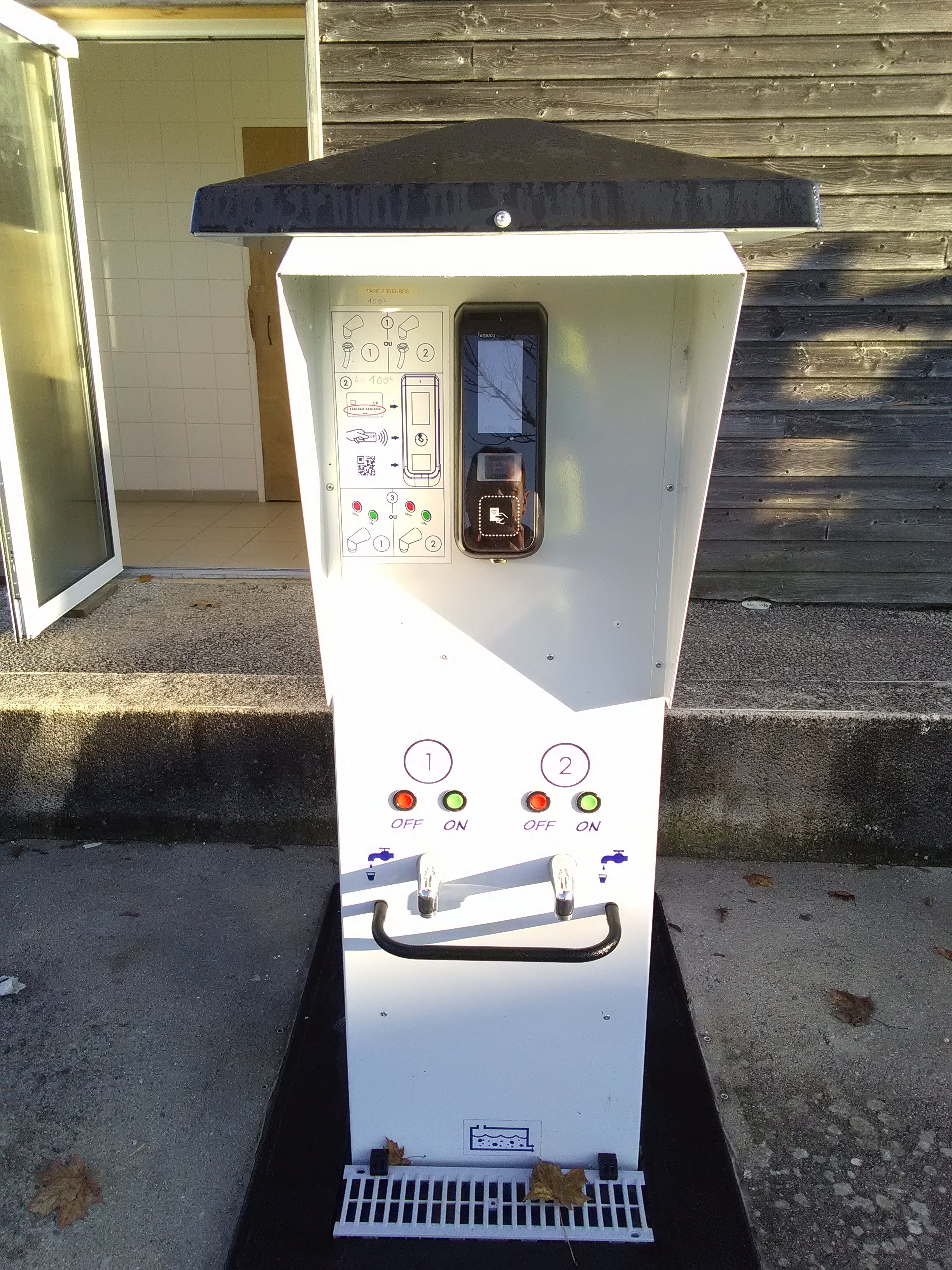 Aire d'accueil camping-car