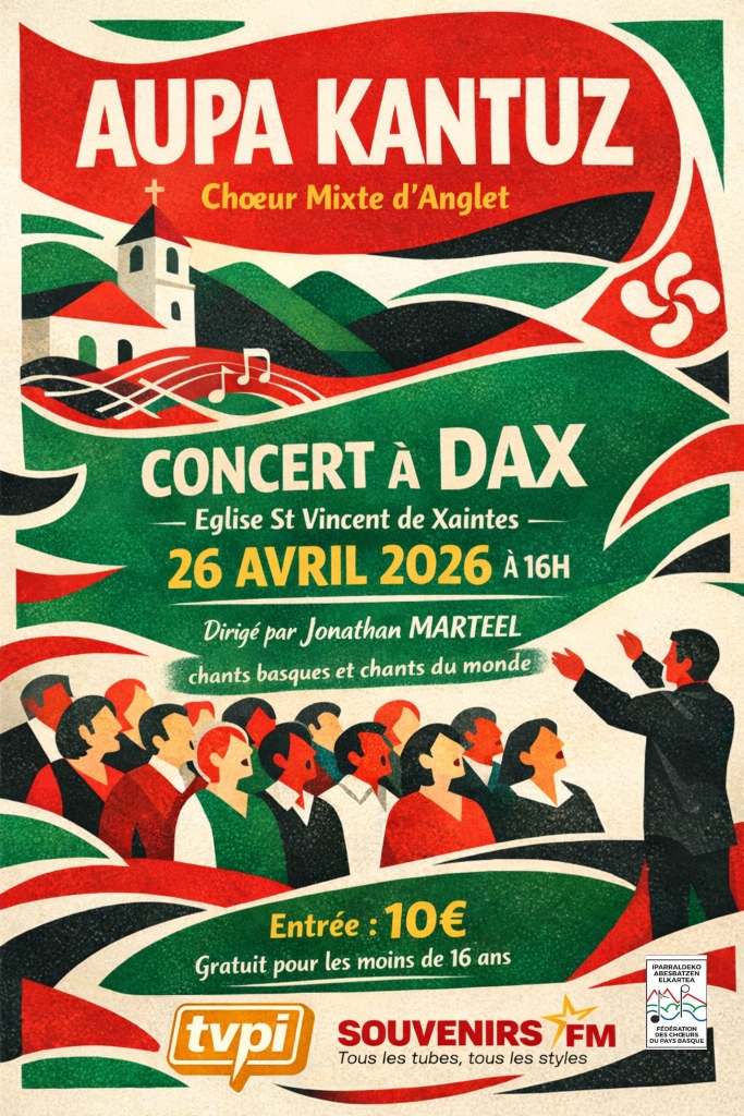ANNULÉ - Concert Chants Basques — visuel événement