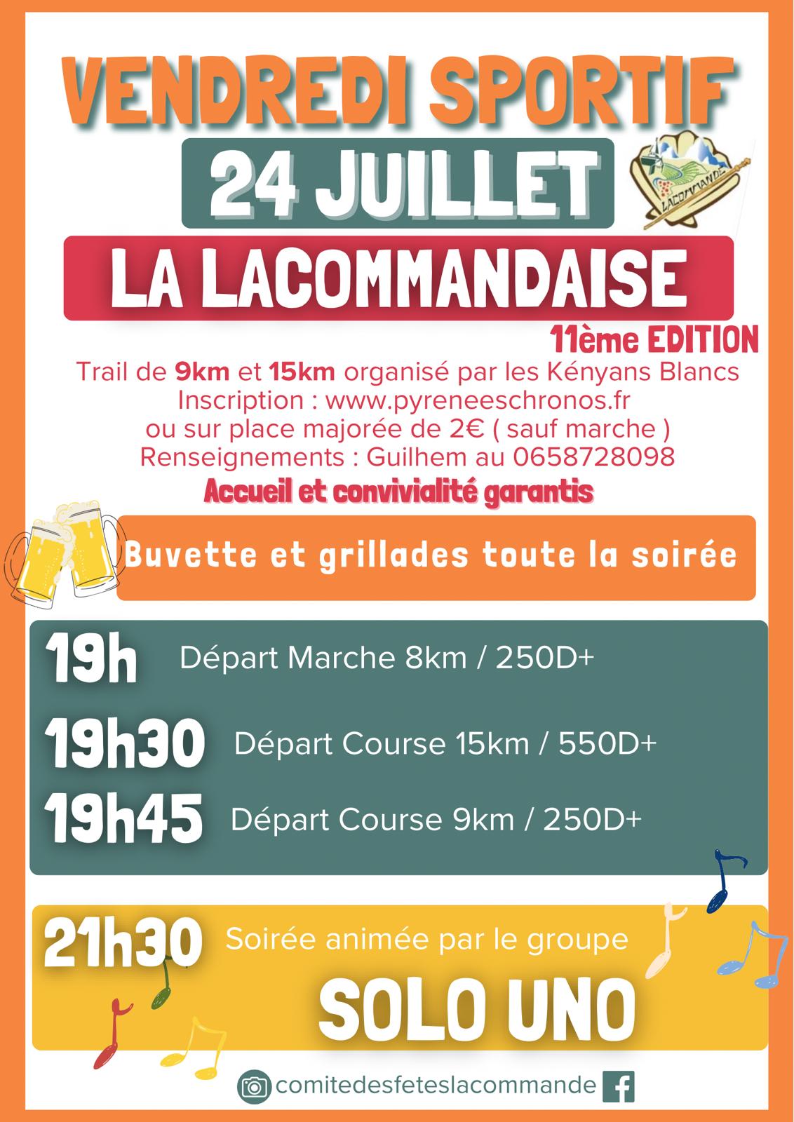 Fêtes locales, Lacommande - photo 2