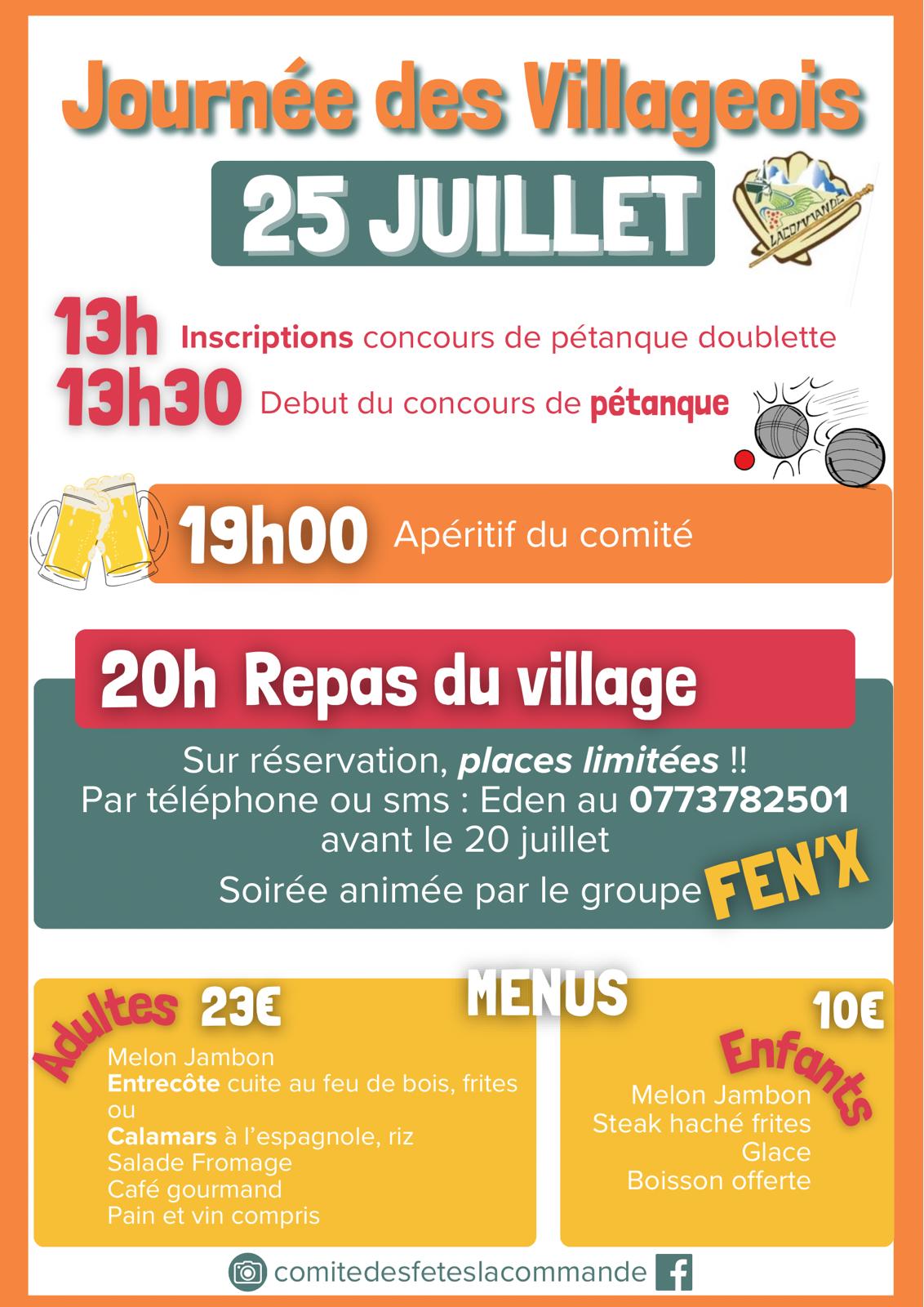 Fêtes locales, Lacommande - photo 2
