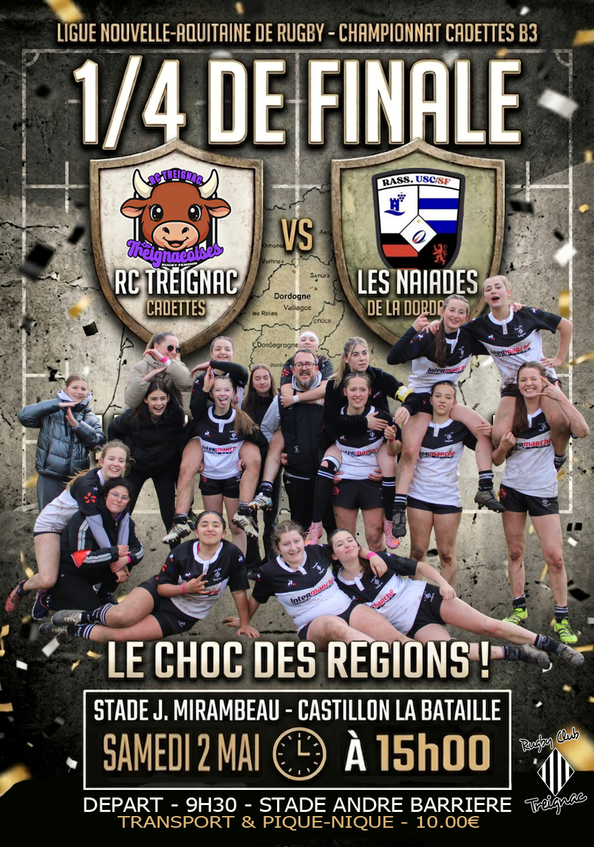 Rugby Club Treignac Jour de Match — visuel événement
