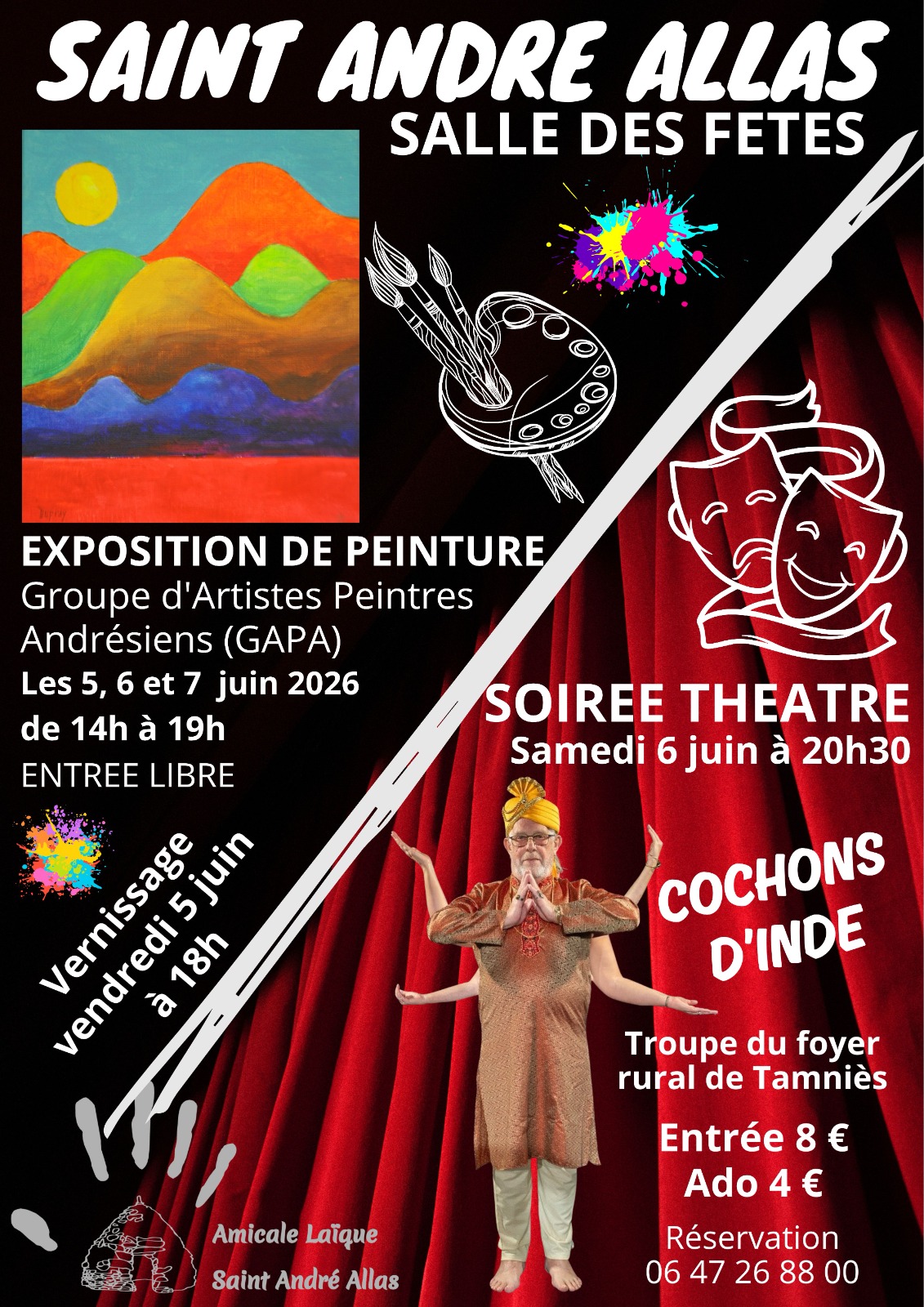 Soirée Théâtre : Cochons d'Inde