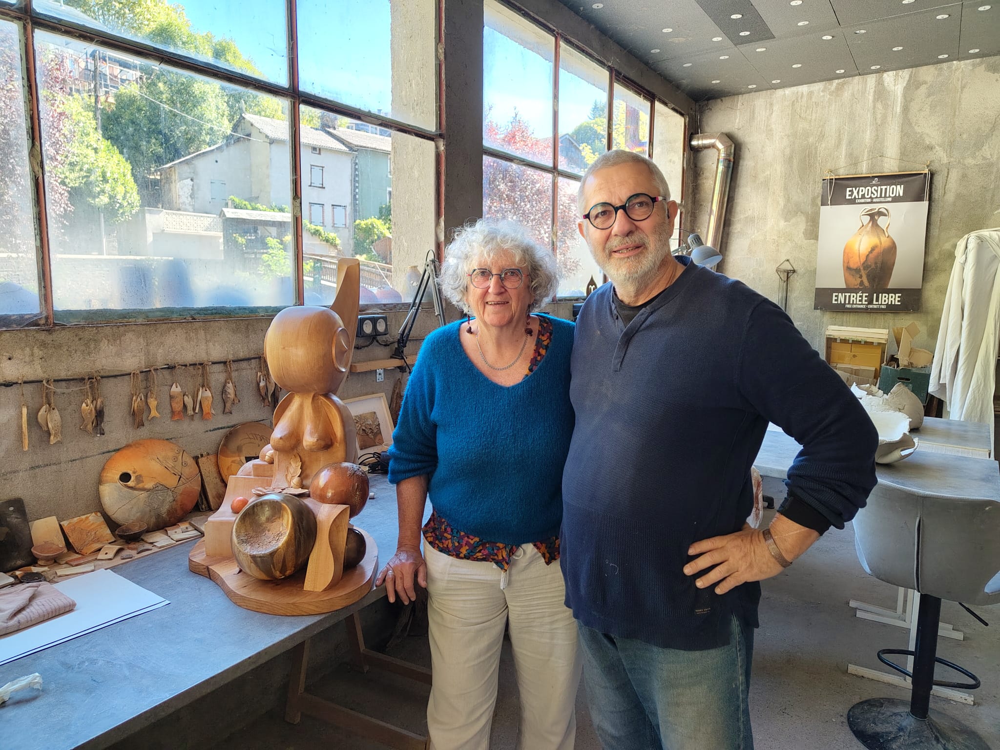 Exposition de sculpture et de céramique : " matière en résonance "