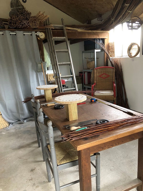 Savoir-faire au rendez-vous : osier la vie - atelier de vannerie, Montignac-Lascaux