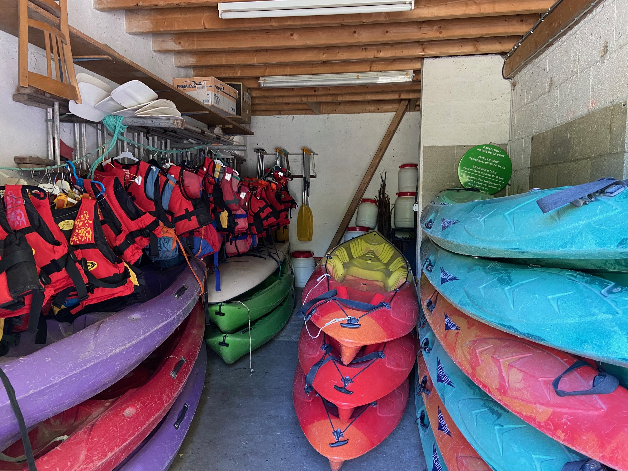 Activité de Canöe - kayak