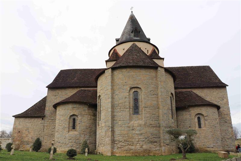 L'abbaye et l'église de Sauvelade
