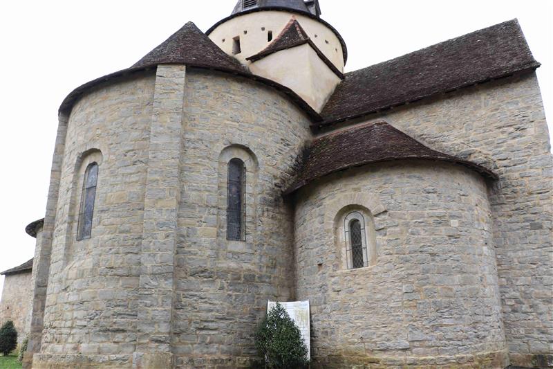 L'abbaye et l'église de Sauvelade