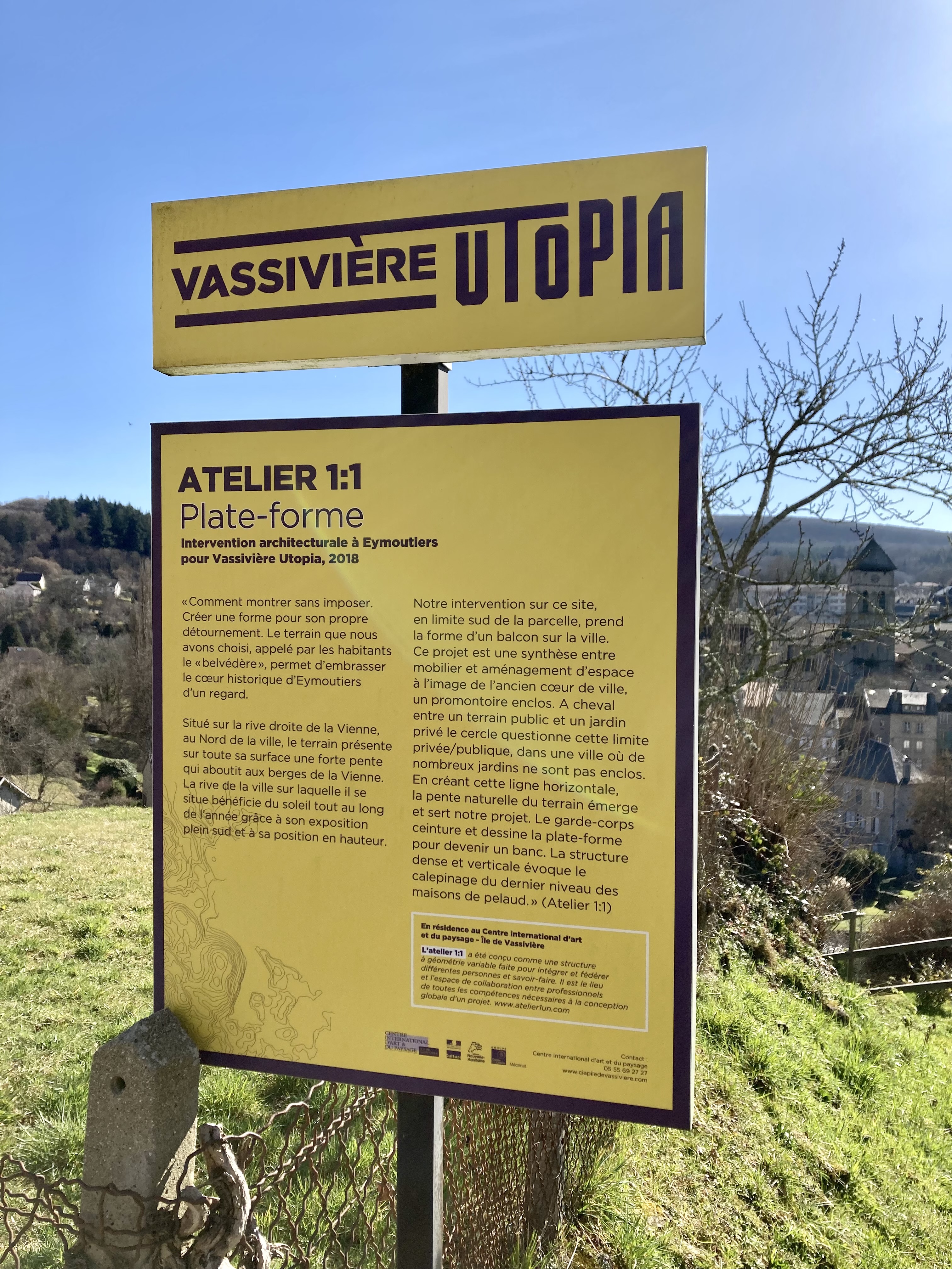 Point de vue - Belvédère, Eymoutiers