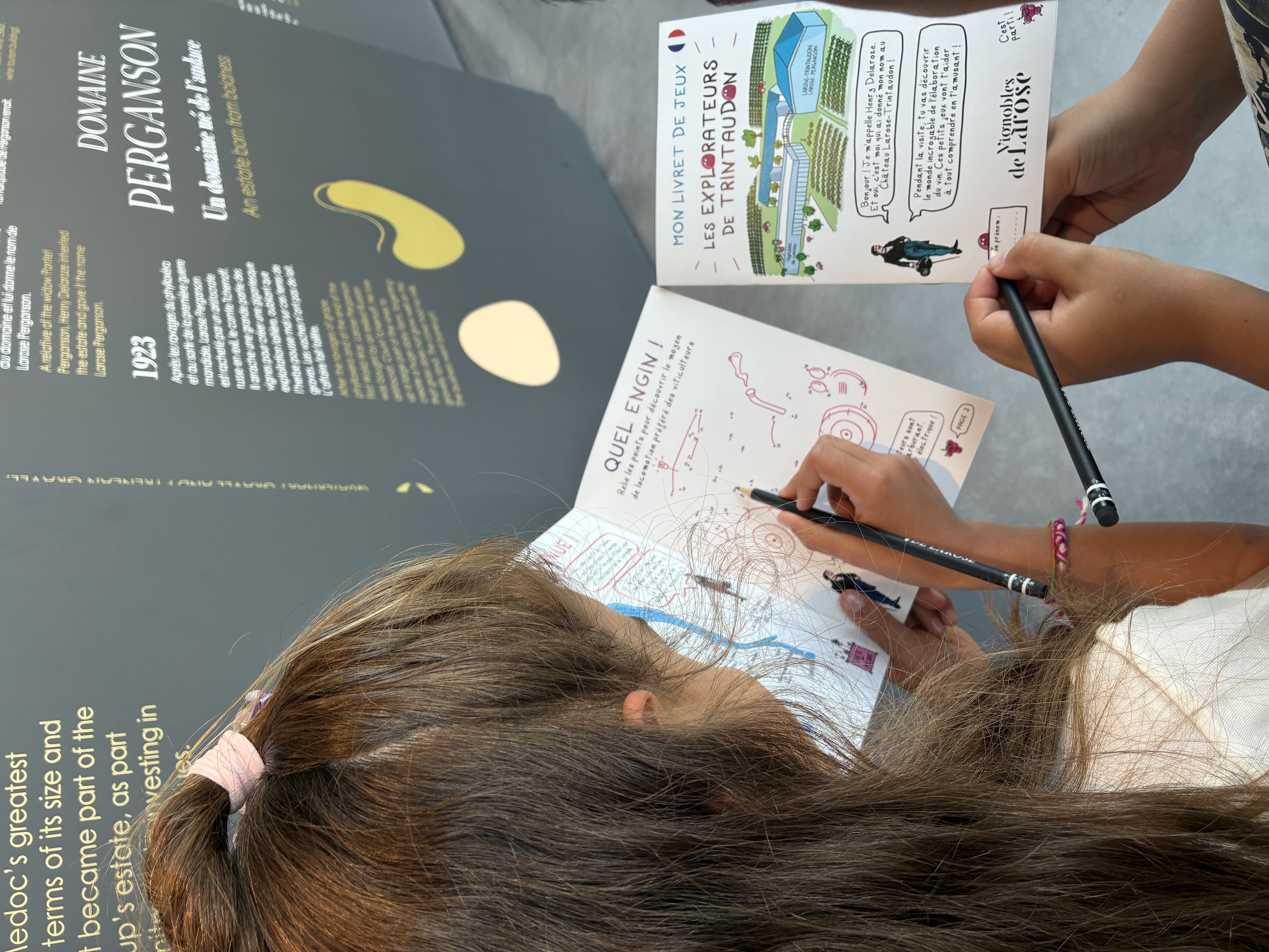 De la Vigne au Verre Spéciale enfants au Château Larose Trintaudon