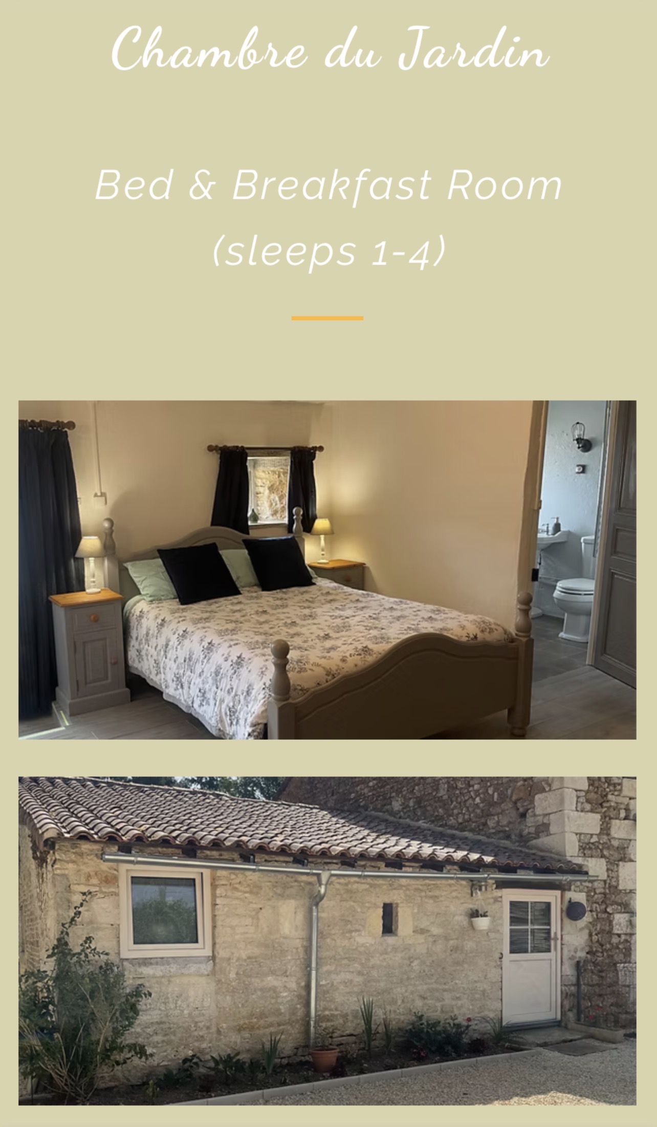 Chambre Chèvrefeuille, Brux - photo 4