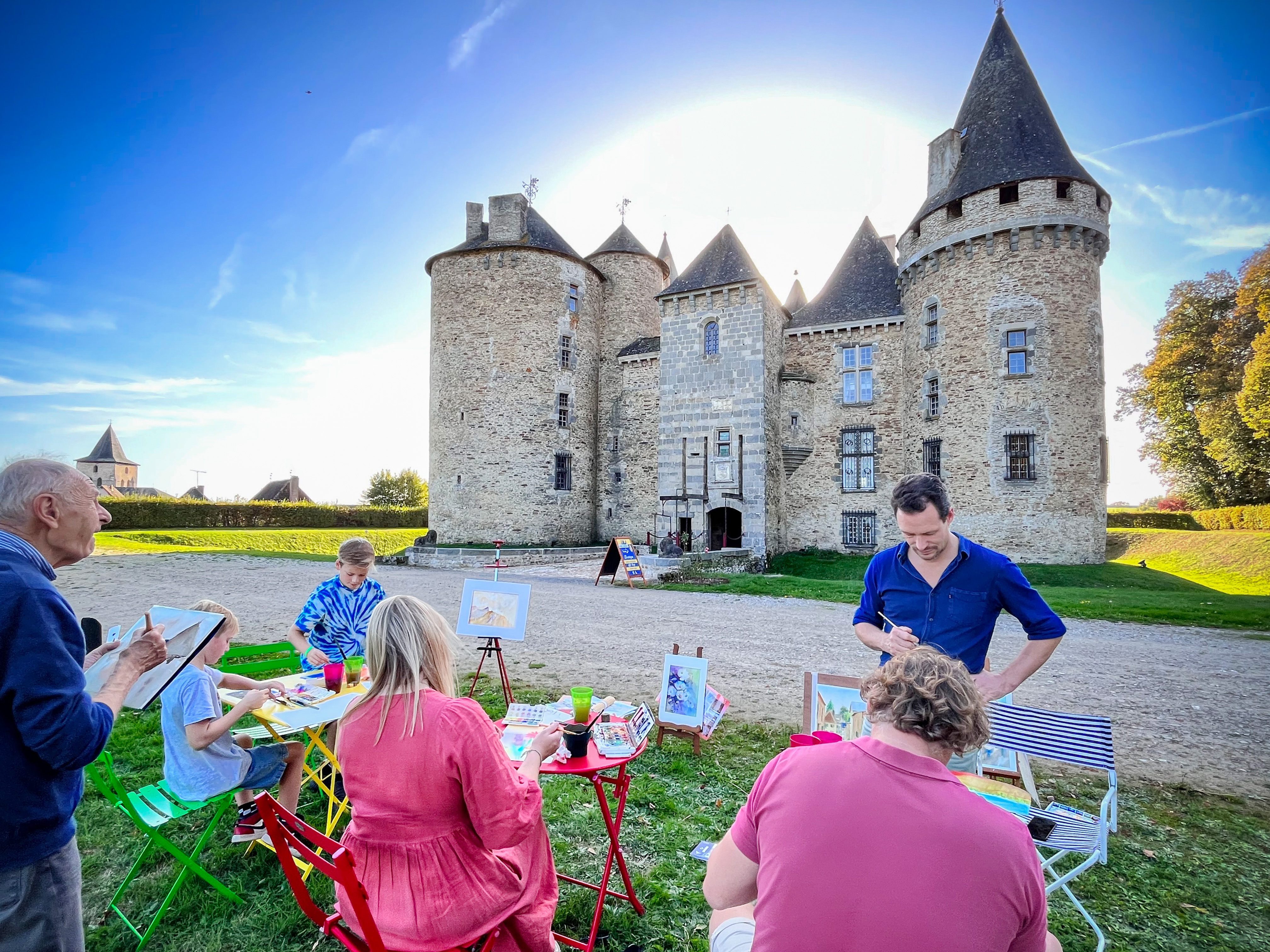 Visites guidées au château de Bonneval — visuel événement