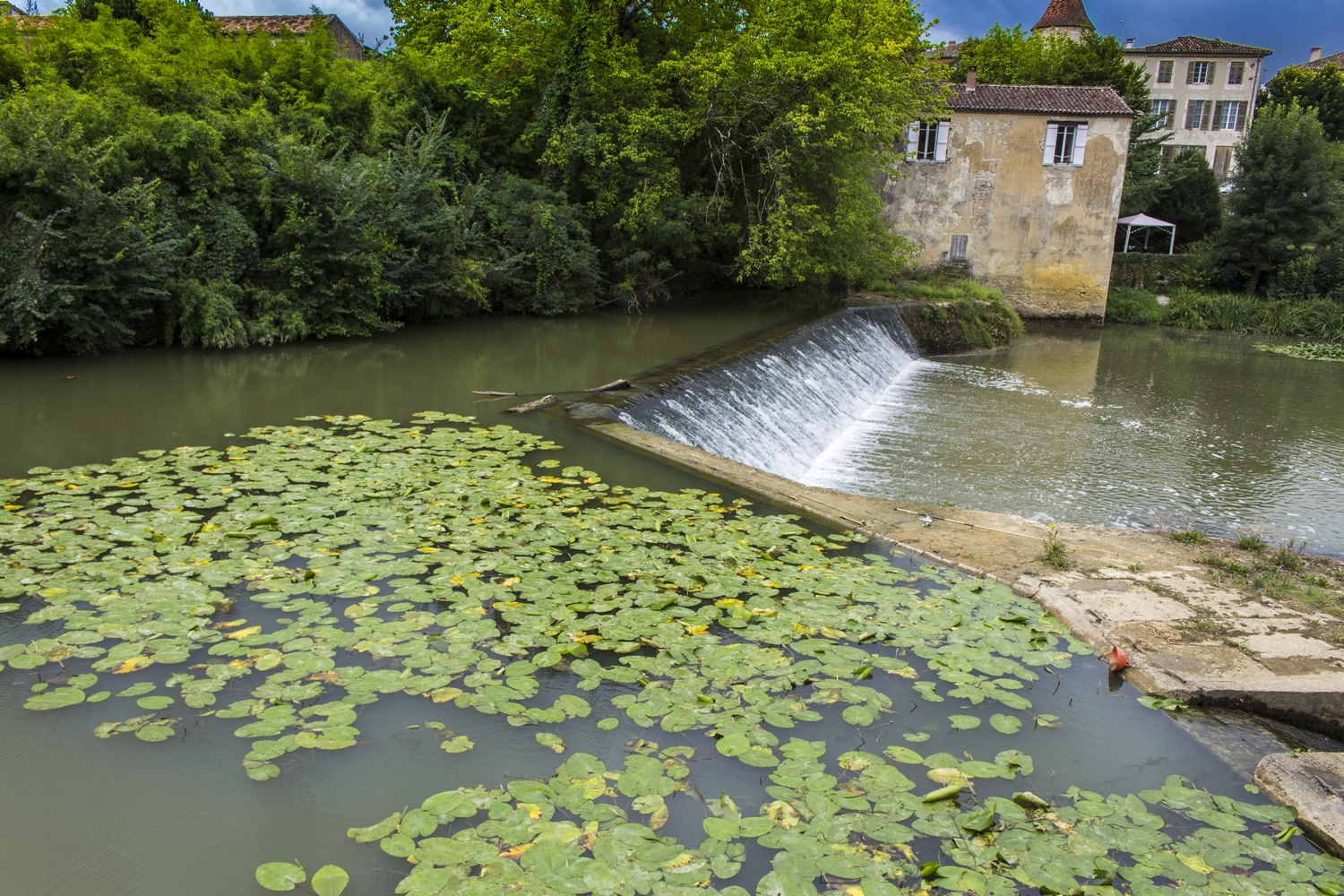 Moulin des Tours et son Pont Roman, Nérac