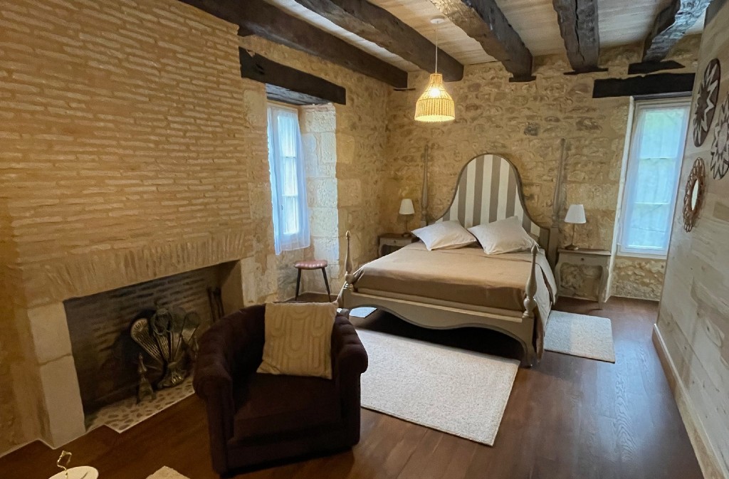 Domaine de Sens Bas - Chambres, Molières