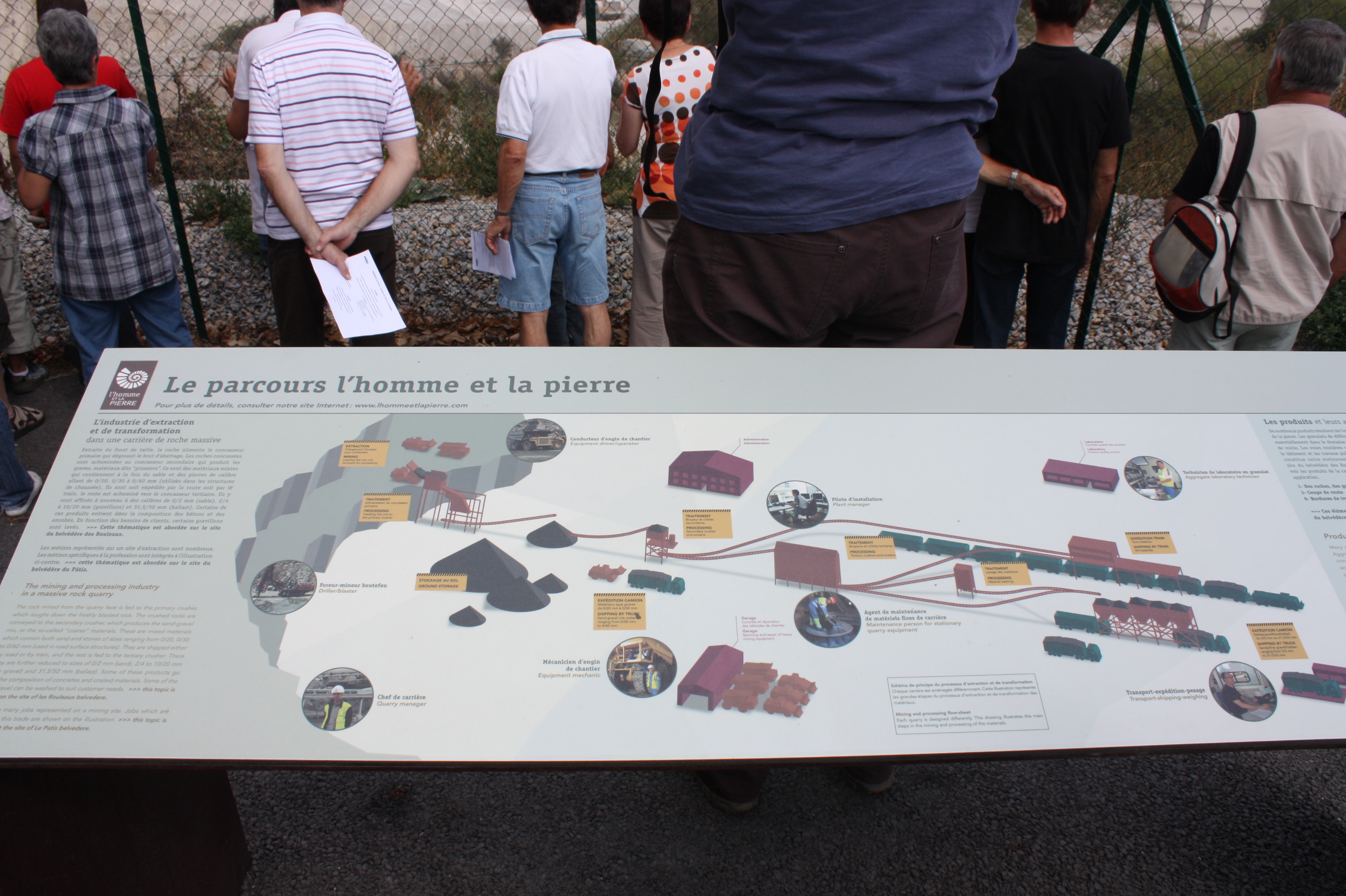 Belvédère des Roches - Carrière et Matériaux du Grand Ouest - Carrière du Pont, La Peyratte