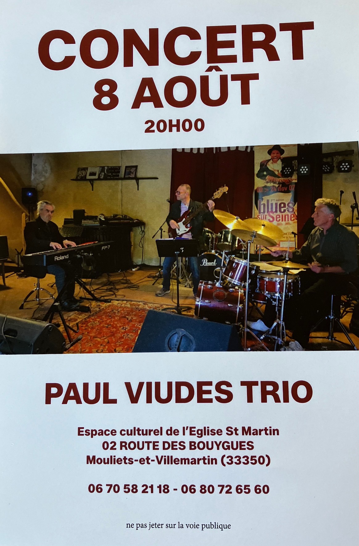 Paul Viudes trio