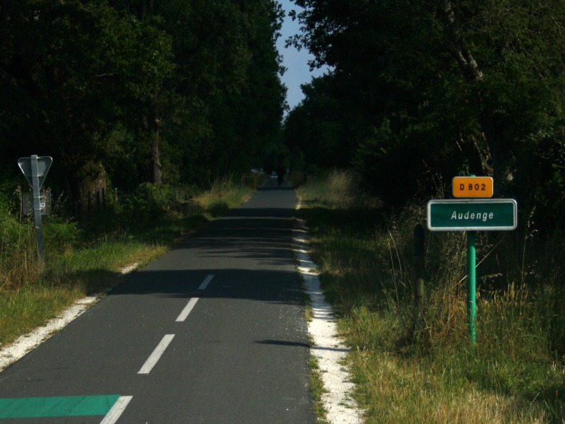 Piste cyclable Le Teich-Lanton