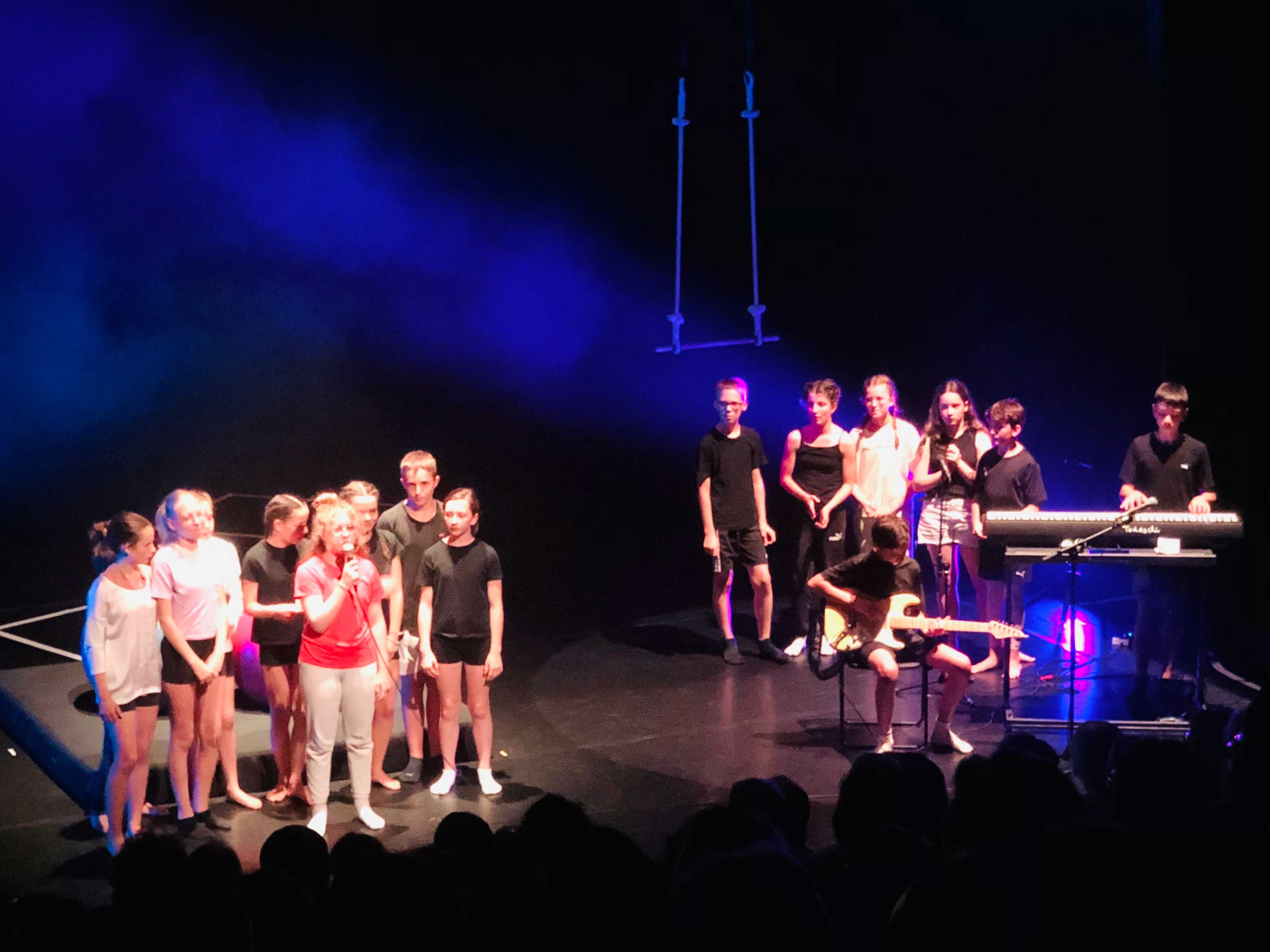 Spectacle de la classe cirque du collège de Nexon — visuel événement
