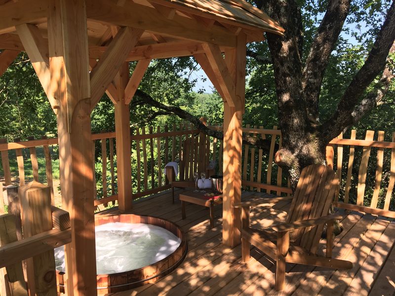 La Ferme de Sirguet : Espace balnéo