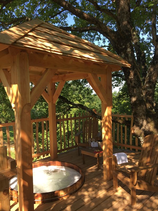 La Ferme de Sirguet : Espace balnéo, Monsac - photo 3