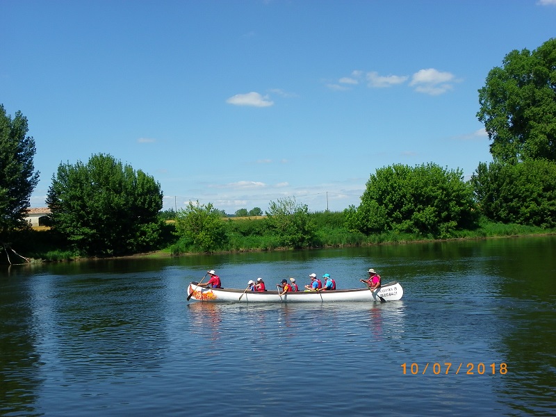 Balade au fil de l'eau en Canot Rabaska