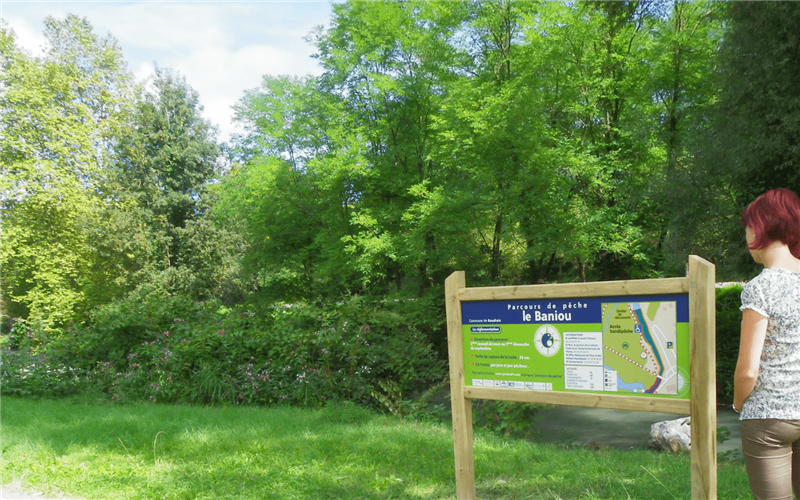 Ponton de pêche du Baniou