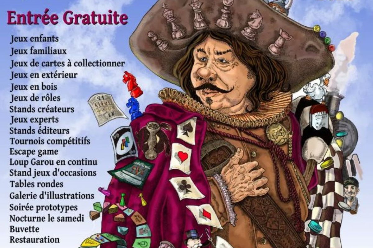 Festival du jeu de Bergerac — visuel événement