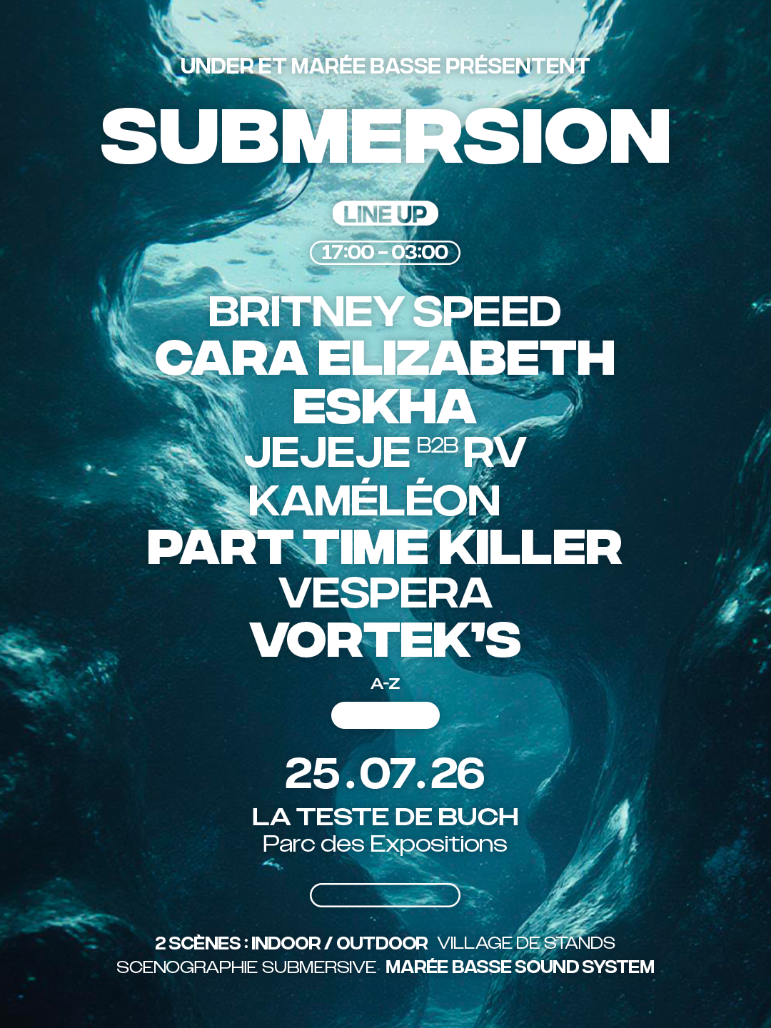 UNDER EVENTS x MARÉE BASSE