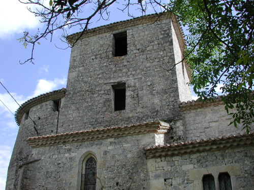 Blaymont, avec le pech de Beauville en point de mire