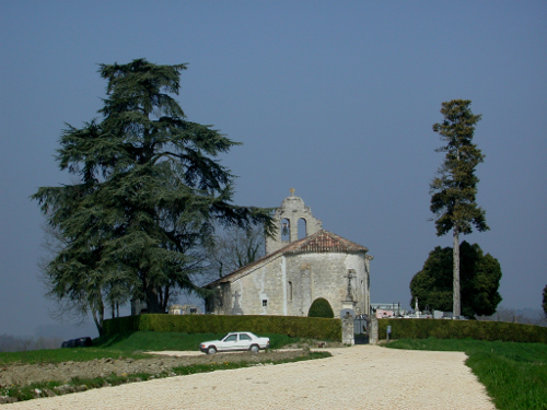 Saint-Macaire, une balade nature autour de l'église classée, Lauzun