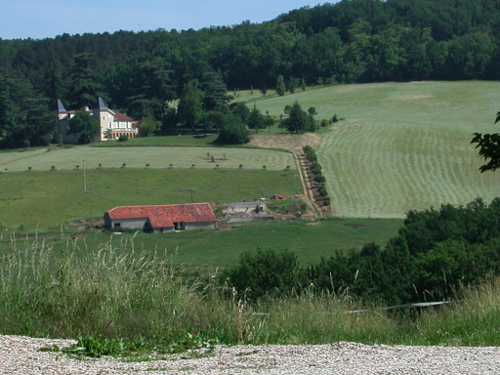 Villeneuve-sur-Lot / Courbiac, la Montagne de Cadrès