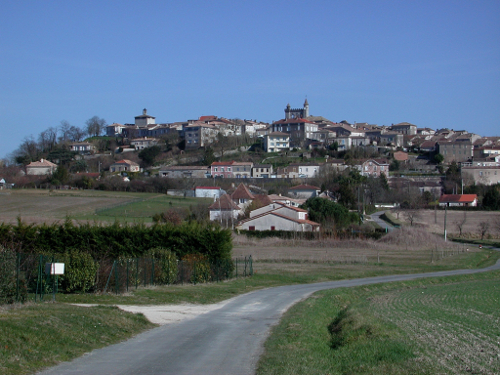 Monflanquin, la bastide vue du nord, Monflanquin - photo 2