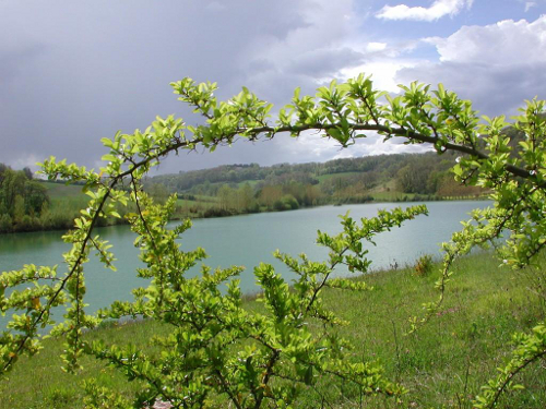 Sainte-Colombe-de-Villeneuve, la balade du lac de Baniérettes, Sainte-Colombe-de-Villeneuve - photo 3