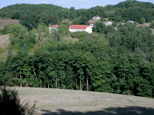 Sainte-Colombe-de-Villeneuve, la balade du lac de Baniérettes, Sainte-Colombe-de-Villeneuve
