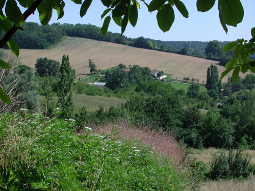 Pujols, la randonnée de Doumillac, Pujols