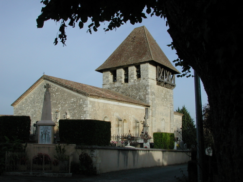 Bournel, vers le moulin de Lagrosse, sur le Dropt, Bournel