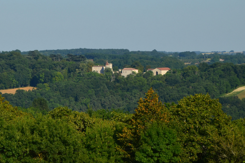 Lac d'Arasse, vers l'église romane de Marsac, Laugnac - photo 3