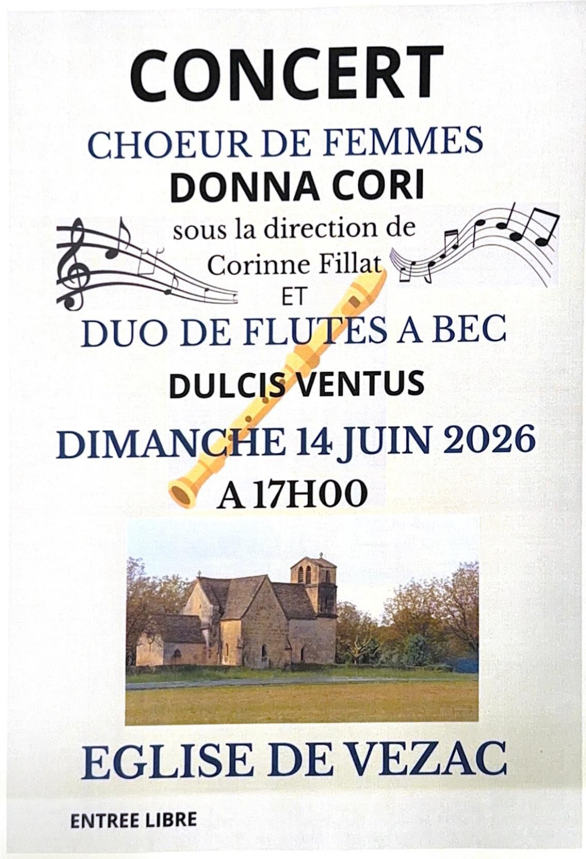 Concert Choeur de Femmes - Donna Cori