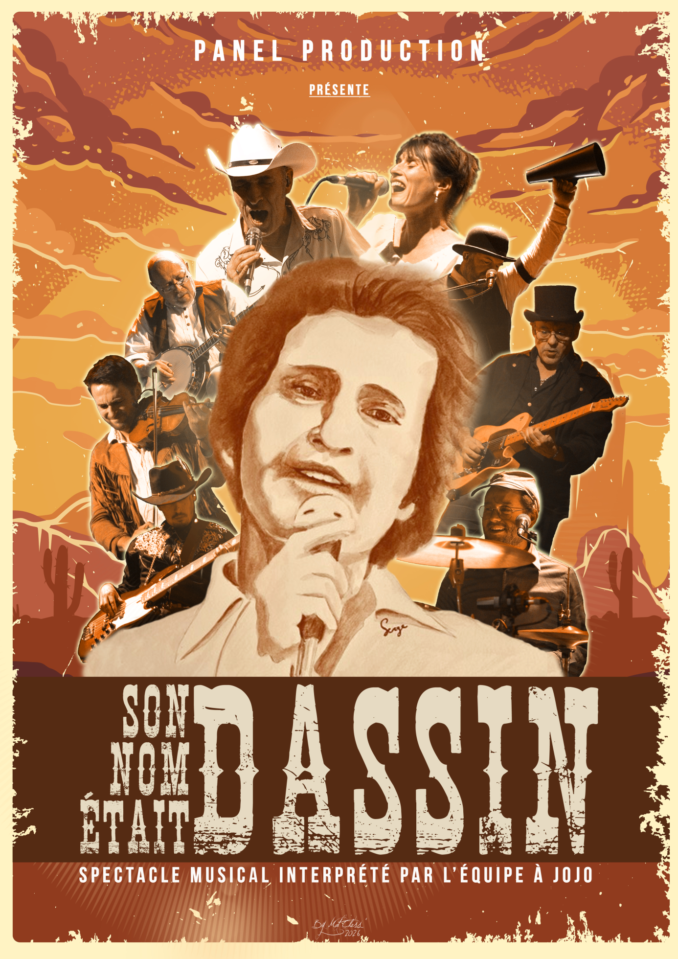 Concert "Son nom était Dassin" — visuel événement