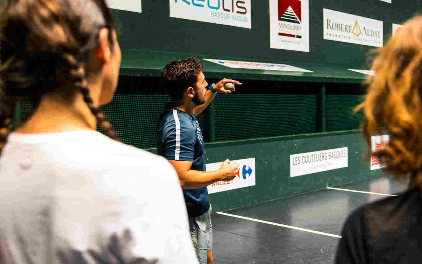Initiation à la pelote basque - expérience et découverte de 2 disciplines., Hasparren