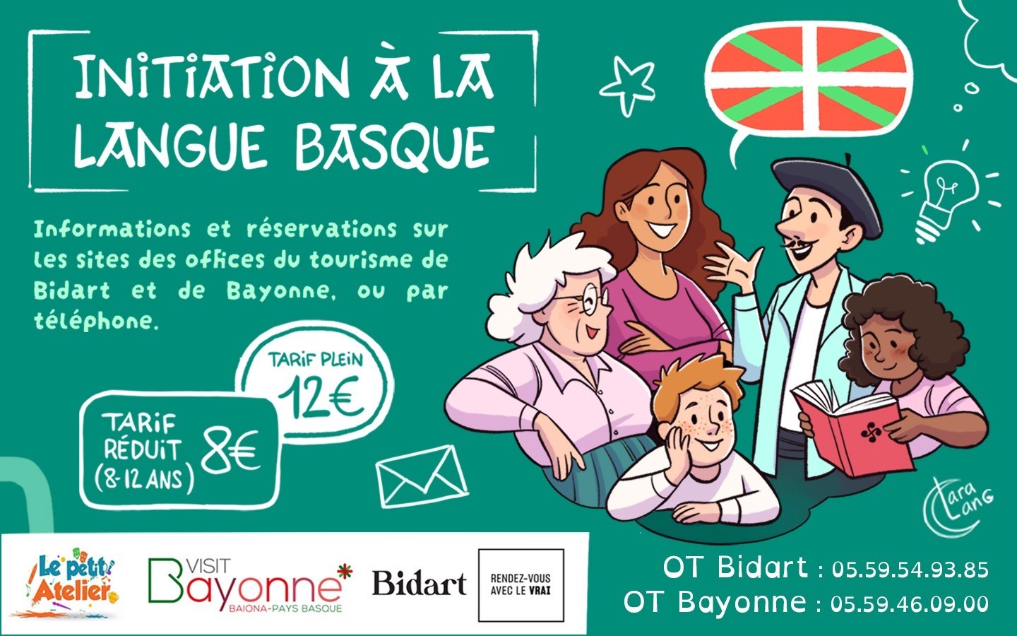 Initiation à la langue basque à l'Office de Tourisme de Bayonne