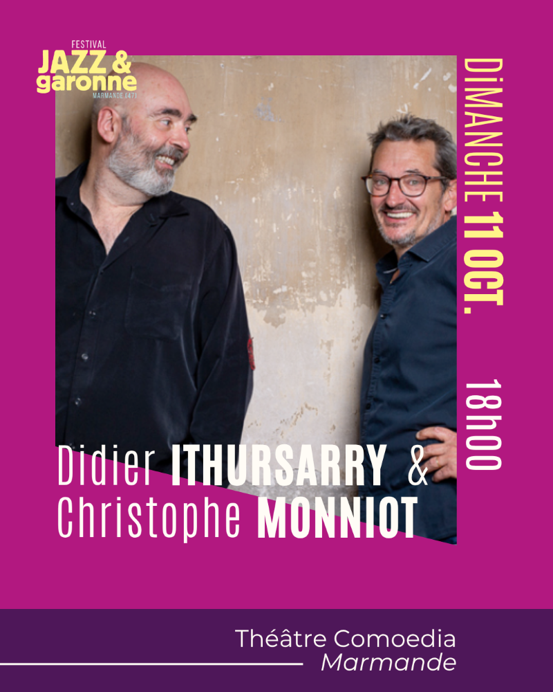 Festival Jazz et Garonne #16 - Concert Didier ITHURSARRY & Christophe MONNIOT Duo, Fourques-sur-Garonne - photo 2