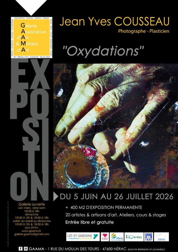 Exposition : Jean-Yves Cousseau — visuel événement