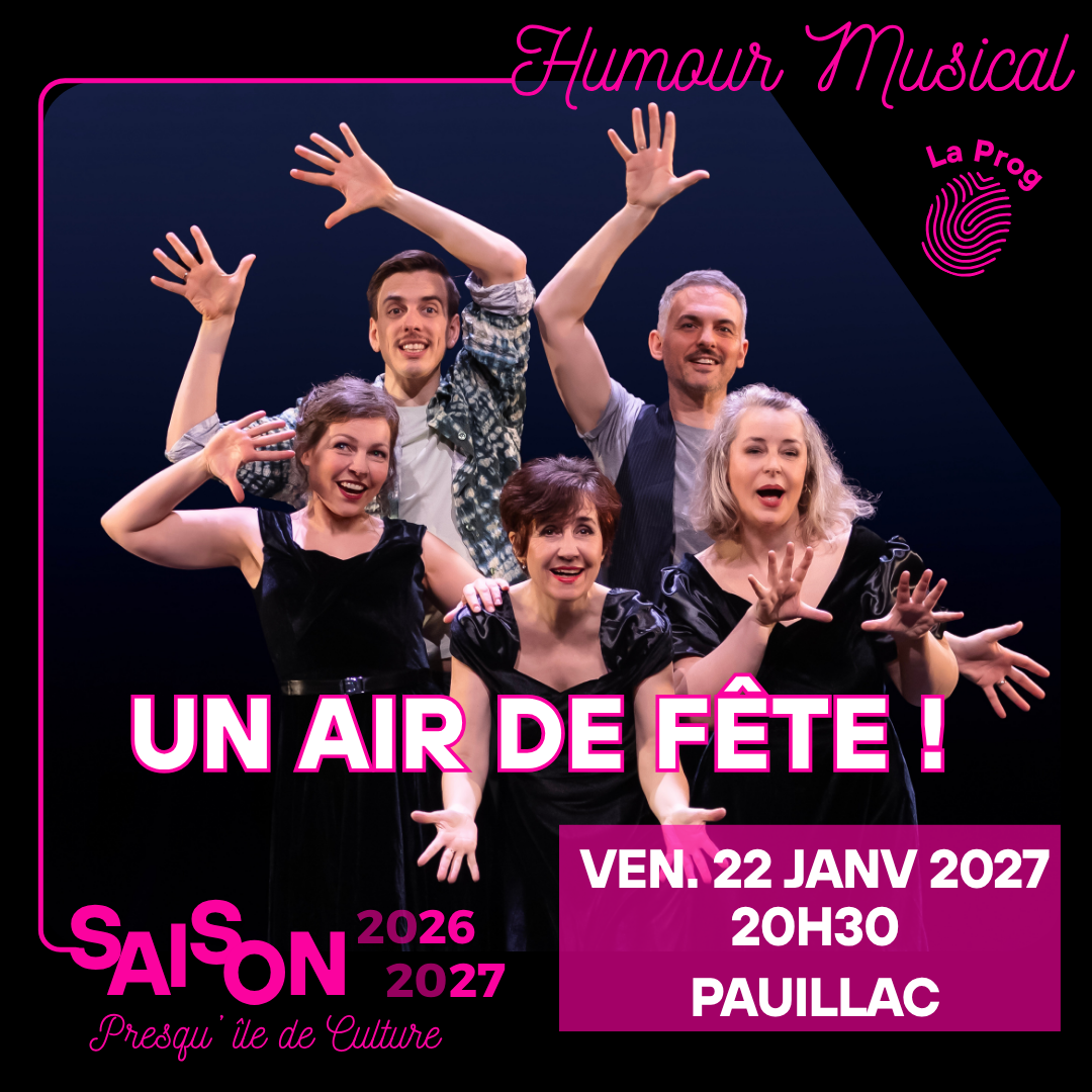 Humour Musical (payant) Un air de fête - Cie Cinq de Coeur